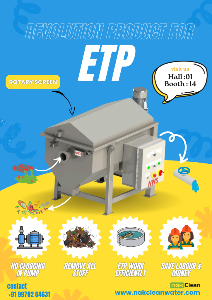 Screen for Sewage treatment plant -stp plant